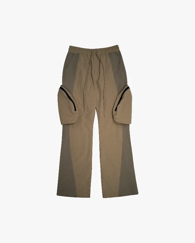 Weekend Discounts You Deserve EPTM ORBIT FLARE PANTS - TAN
