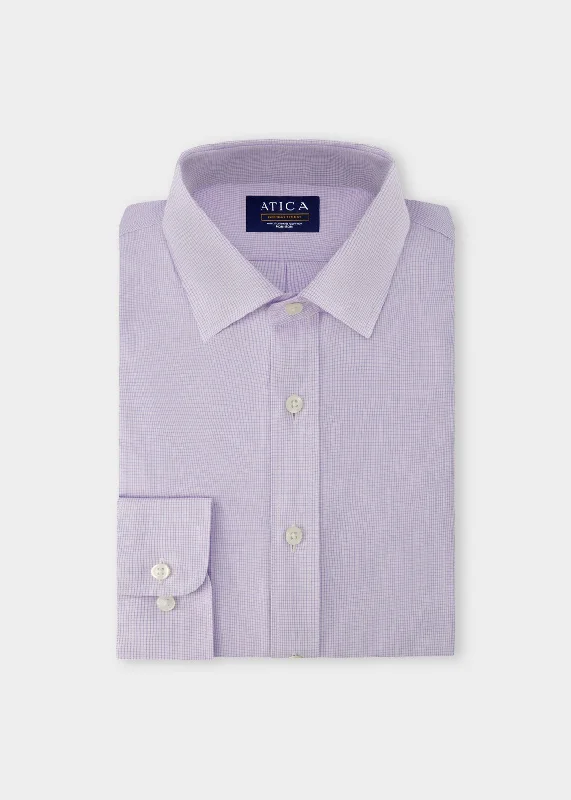 Best Bargains EVERYDAY Lavender Micro Grid Shirt