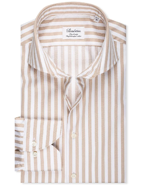 Unbeatable Deal Barstripe Shirt Beige