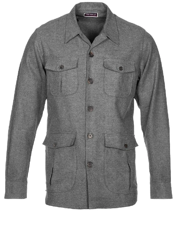 Savings Soar This Weekend Safari Shirt Charcoal