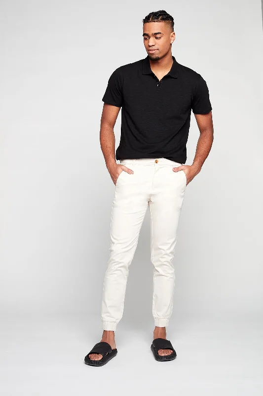 Weekend Bargains to Sizzle COOPER -  Slim Fit Chino Jogger - Sand