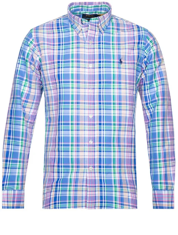 Weekend Shopping Made Better Oxford Long Sleeve Shirt Multi