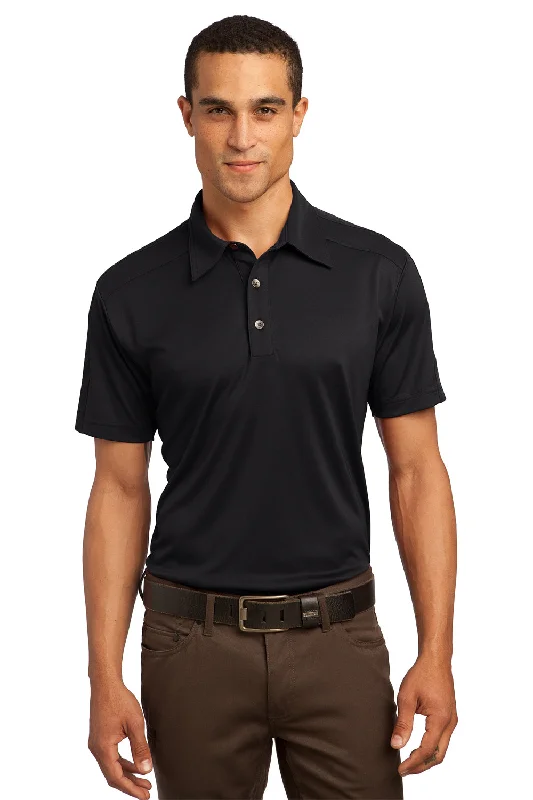 Steal Deal Ogio Mens Hybrid Moisture Wicking Short Sleeve Polo Shirt - Blacktop