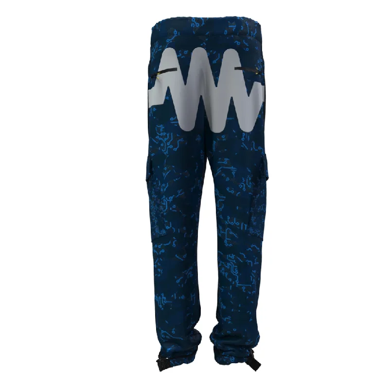 Value Deals Electric Blue Cargo Pants Woman