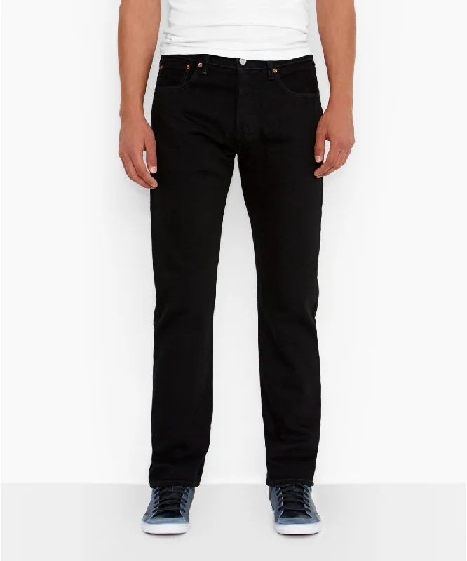 Members Only Levi’s Men's 501 Original Fit Jeans - Black