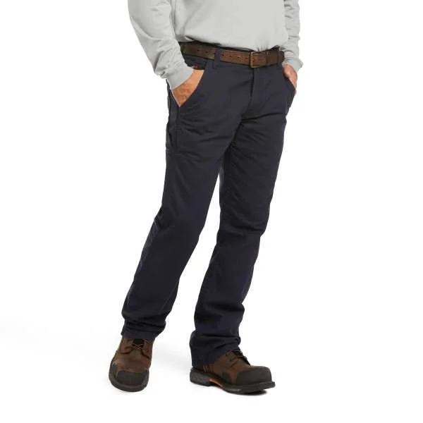 Weekend Discounts to Savor ARIAT FR M4 NAVY WORKHORSE CARPENTER PANT