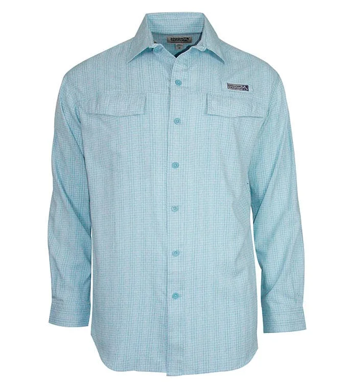 Hurry In Men's Sealand L/S UV Vented Fishing Shirt