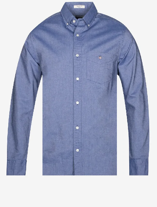 Daily Deals Regular Oxford Shirt Persian Blue