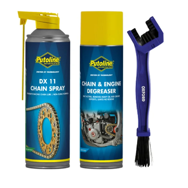 Stock Clearance Putoline DX11 Chain Care Bundle