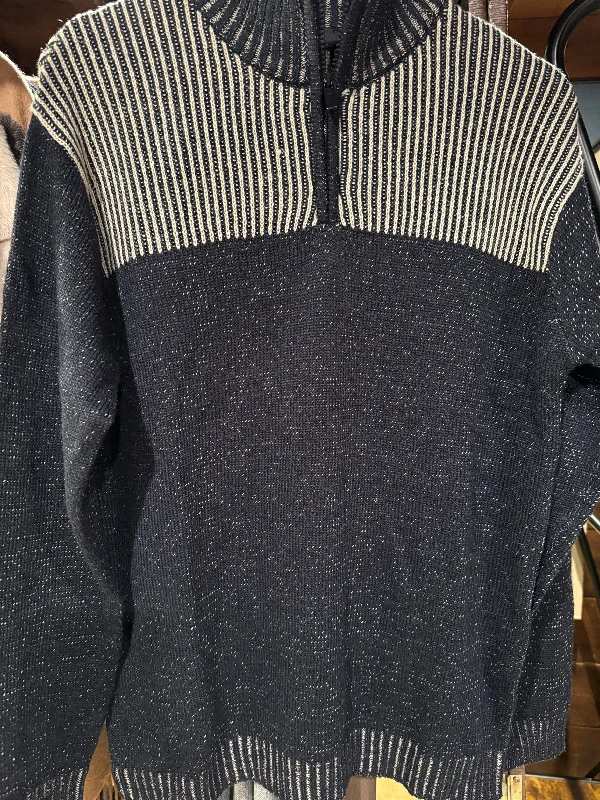 Extra Savings HEDGE MOCK NECK HALF ZIP SWEATER