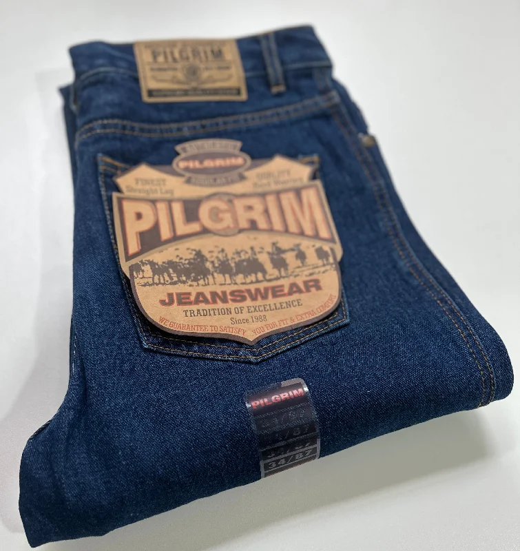 Bonus Savings Mens 5 Pocket Western Jean, Non-stretch, Short Leg, Indigo Stonewash