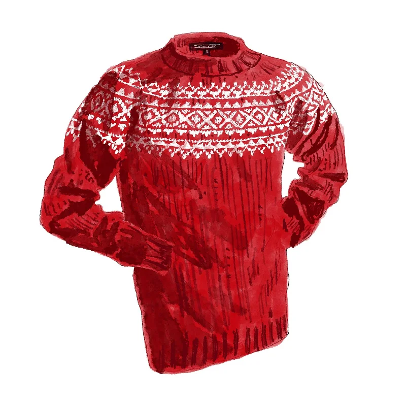 Year-End Sale Fireside Fair Isle Sweater