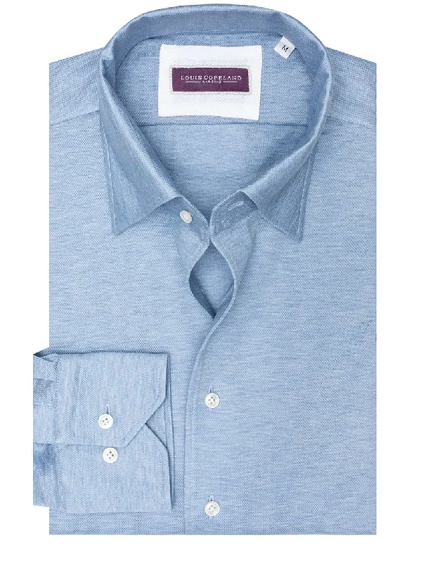 Deal Mania Jersey Merrion Shirt Blue