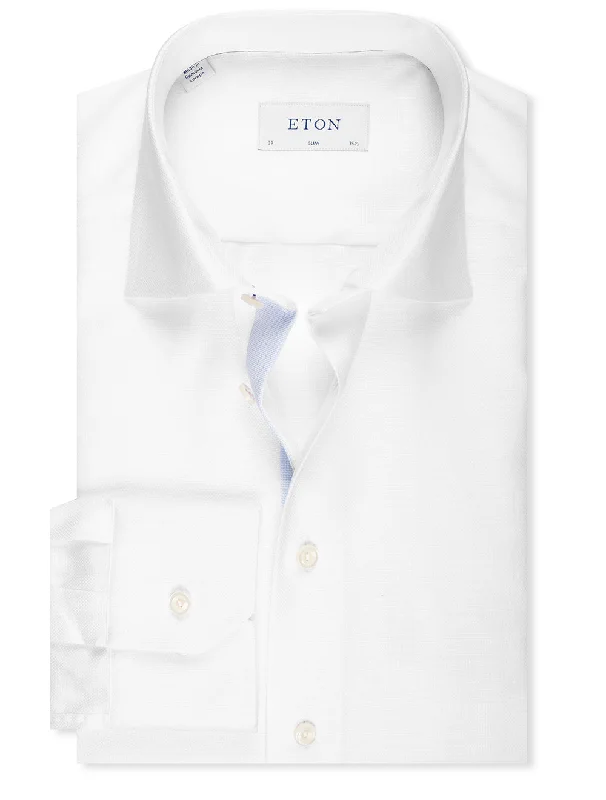 Special Buy Slim Fit Dobby Shirt White