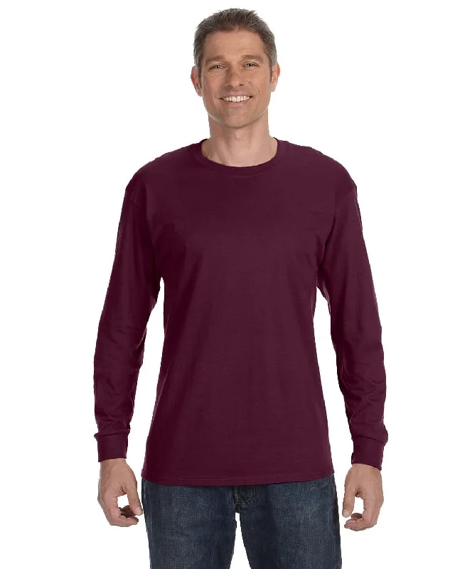 Special Price Jerzees DRI-POWER ACTIVE Long Sleeve T-Shirt | Maroon