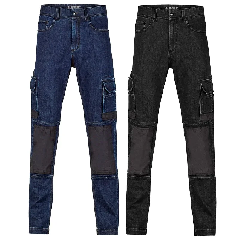 Weekend Savings Bonanza BAD ATTITUDE™ SLIM FIT DENIM WORK JEANS