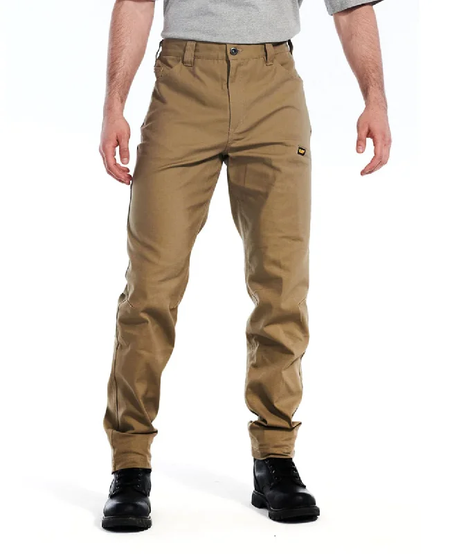 Big Discounts Caterpillar Men's Stretch Canvas Utility Pants - Khaki
