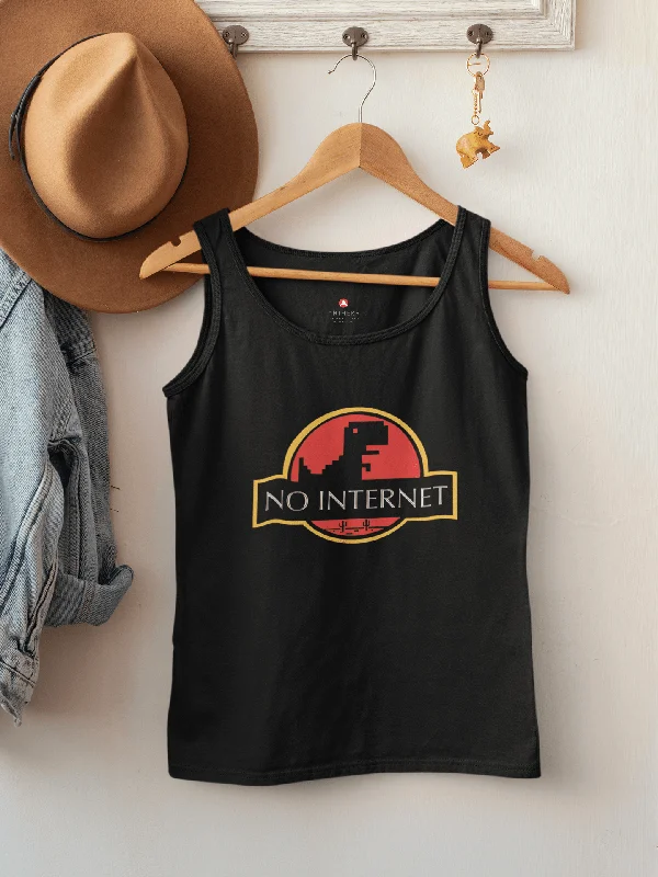 Weekend Flash Sale "NO INTERNET"- SLEEVELESS T-SHIRTS