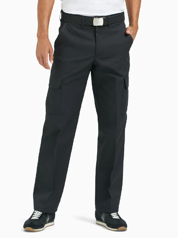 Incredible Offers Men's Industrial Cargo Pant - Black