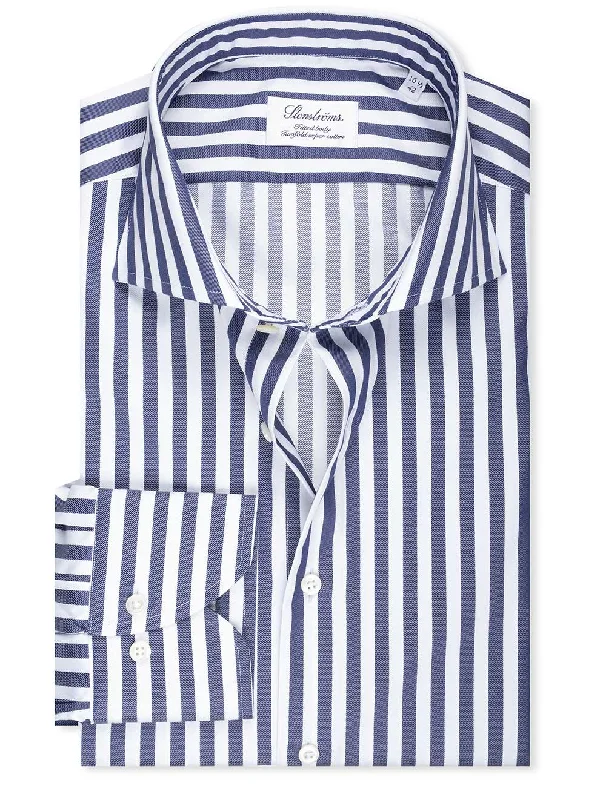 Super Discount Barstripe Shirt Navy