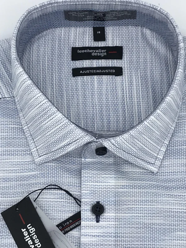 Shop and Save Leo Chevalier Fitted Dress Shirt -520168 1398