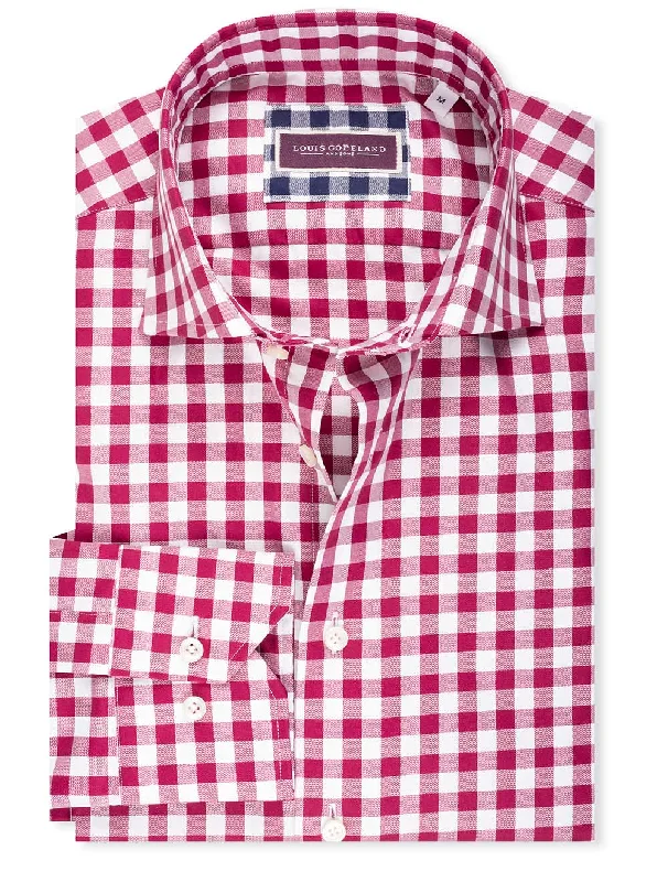Buy Today Check Shirt-Fuschia