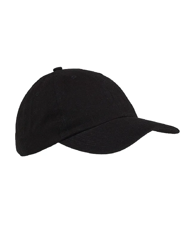 Bonus Savings Big Accessories Brushed Cotton Twill Cap | Black