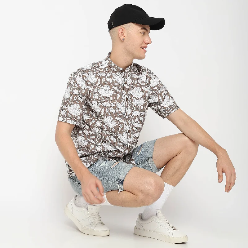 Anniversary Sale Regular Fit Printed Shirt