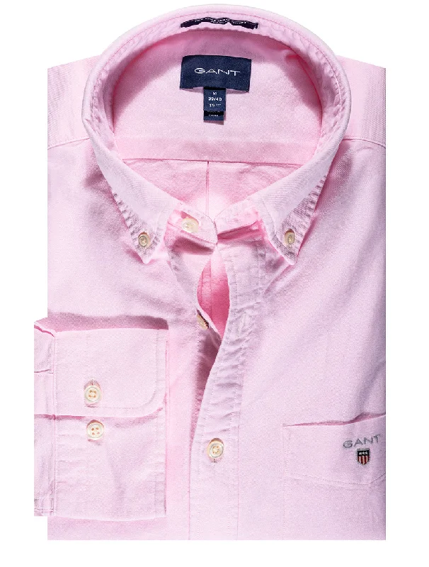 Weekend Bargains to Sizzle Regular Fit Oxford Shirt Light Pink