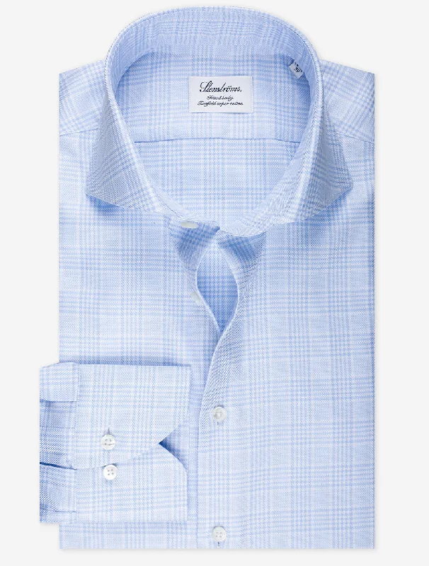Exclusive Access Plaid Check Casual Shirt Blue