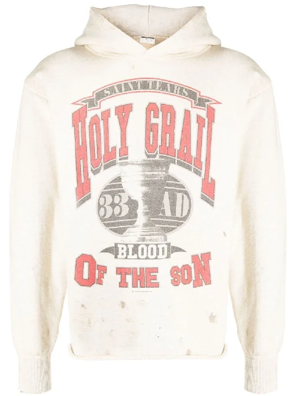 Weekend Savings Extravaganza Cotton Graphic Print Hoodie
