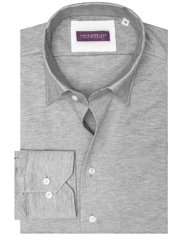 Shop and Save Jersey Ely Shirt Grey