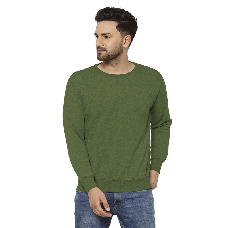 Clearance Items Vimal Jonney Fleece Round Neck Sweatshirt for Men