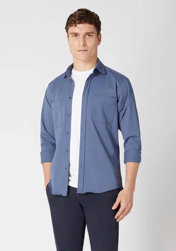 Weekend Savings Spectacular Remus Uomo Parker Tapered Fit Shirt, Dark Blue