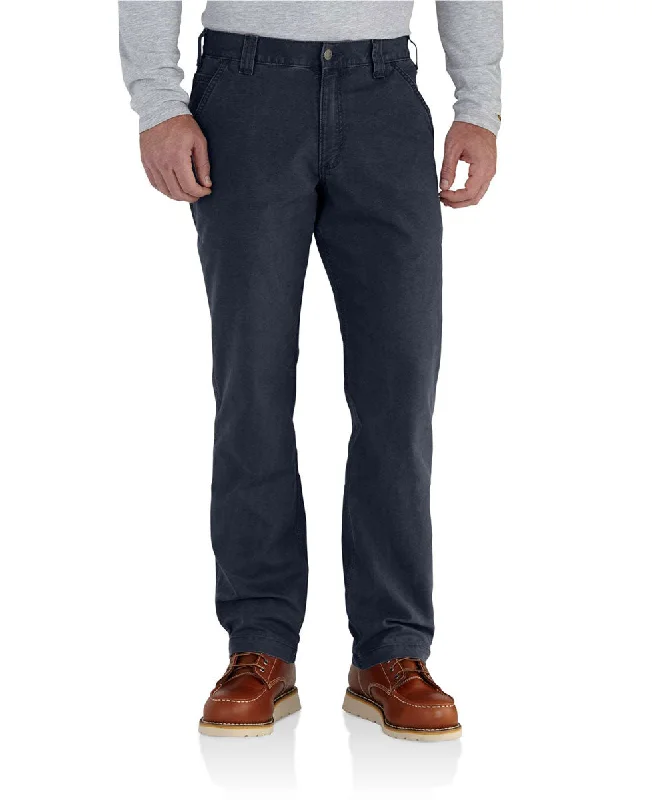 Weekend Deals You Can't Resist Carhartt Rugged Flex Rigby Dungaree - Navy