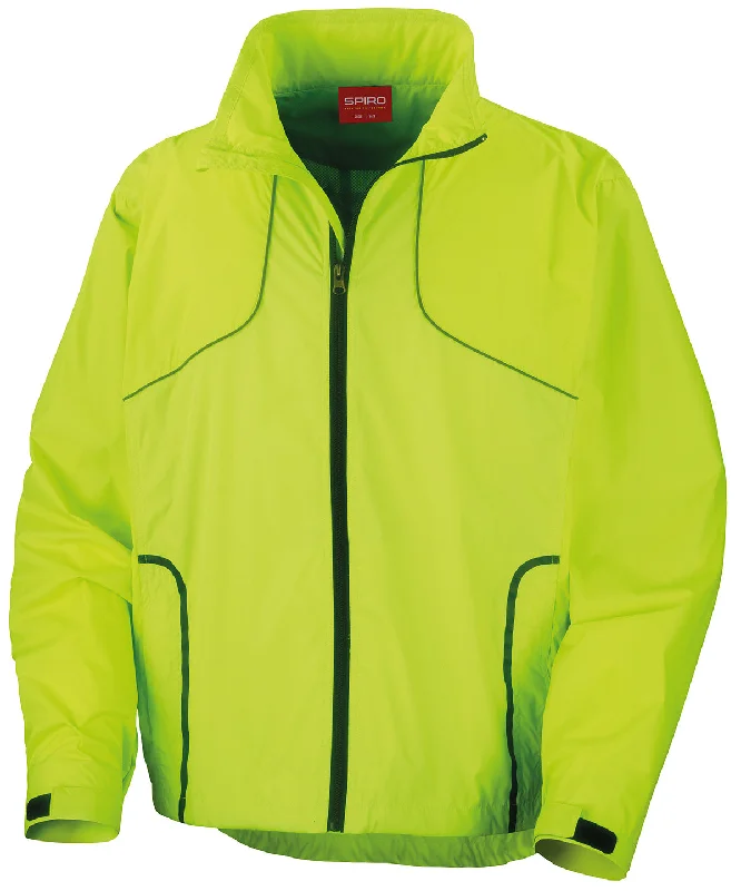 Weekend Offers That Shine Spiro Crosslite trail and track jacket | Neon Lime