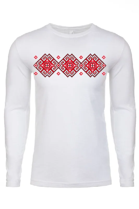 Act Fast Adult long sleeve shirt "Vortex" red