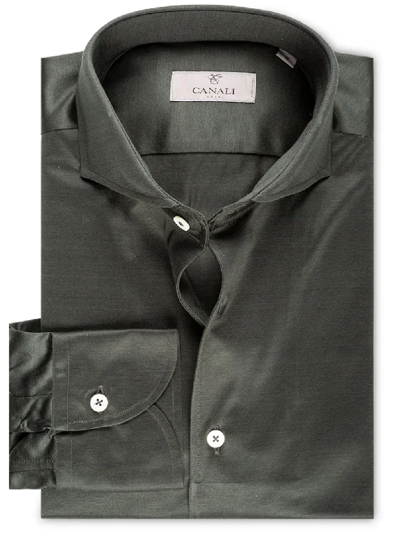 Price Slash Casual Shirt Green