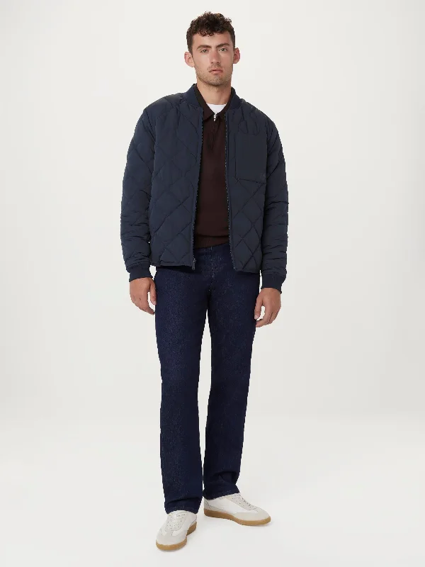 Weekend Bargains to Savor The Skyline Reversible Bomber in Space Blue
