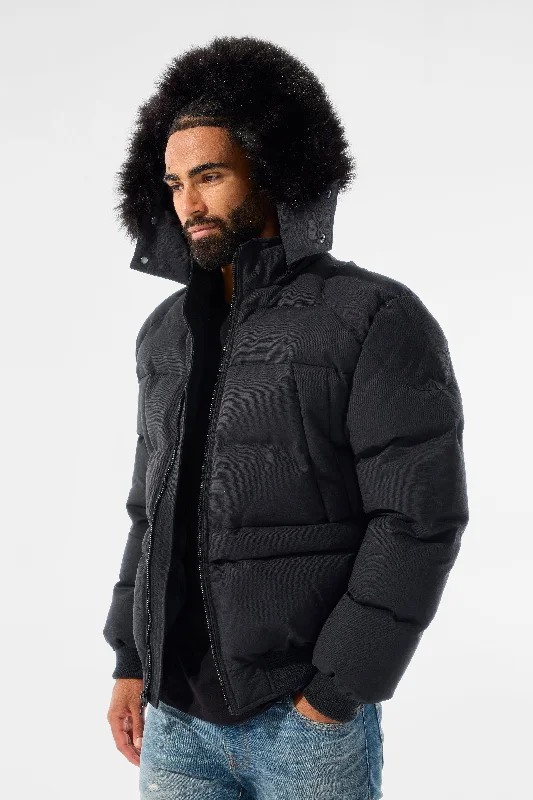 Unmissable Offer Cross Bay Bomber Jacket (Noir)