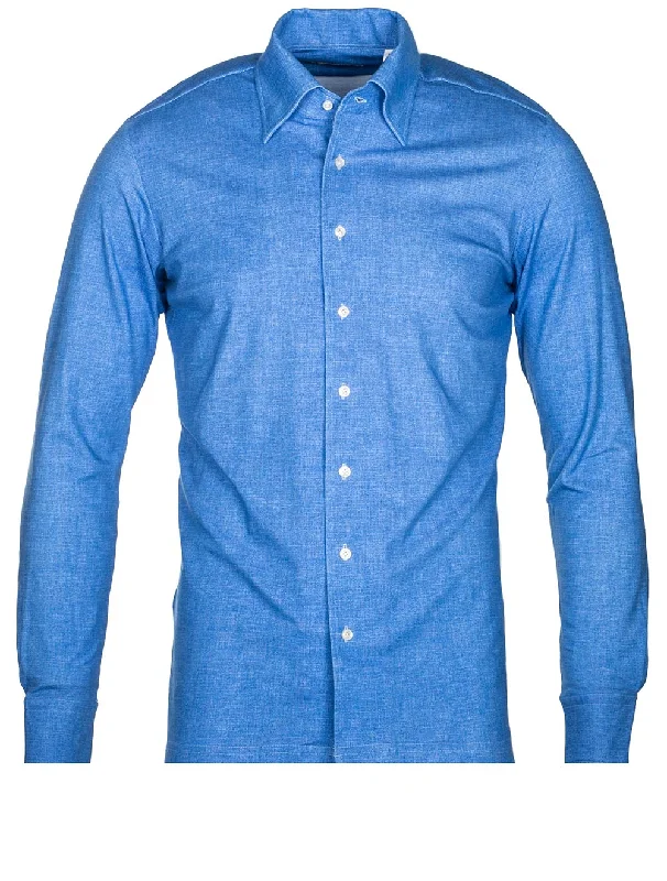 Take Advantage Norwood Casual Stretch Shirt Blue