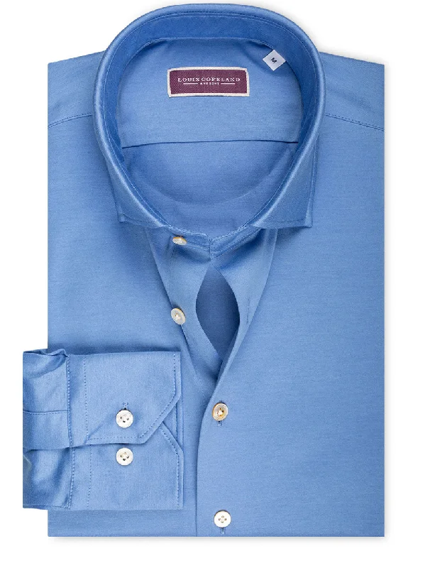 Special Buy Cotton Stretch Shirt Blue
