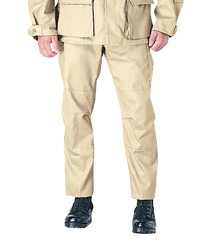 Weekend Specials to Cherish Rothco Army Style BDU Cargo Pants - Khaki
