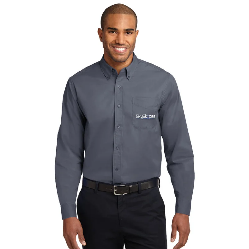 Savings Bonanza Port Authority Easy Care Long Sleeve Shirt