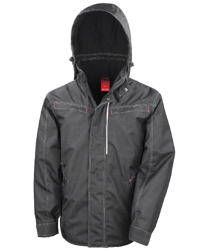 Weekend Deals That Sizzle Denim texture rugged jacket | Black