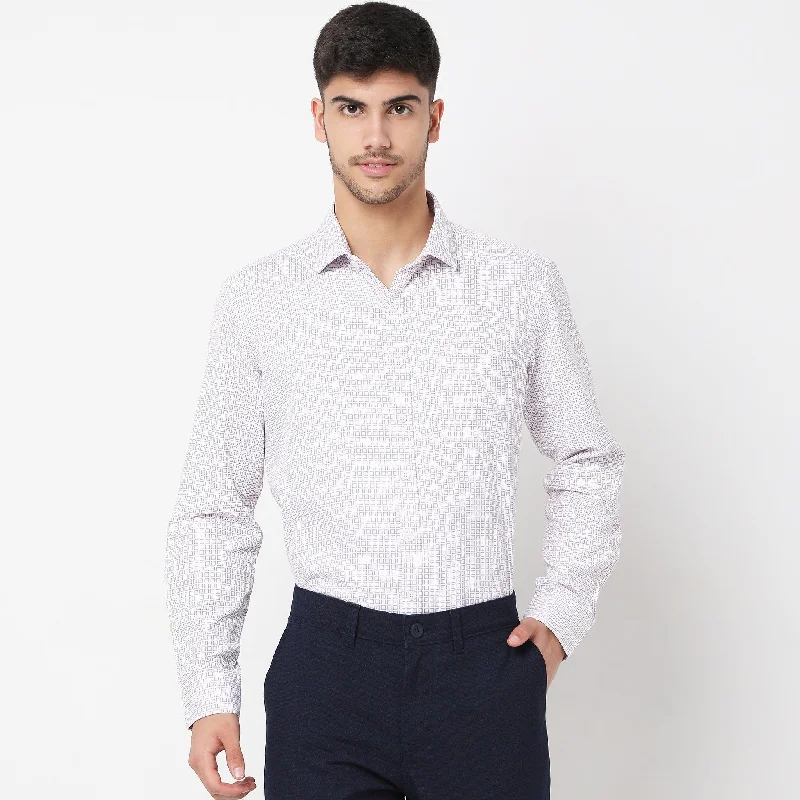 Super Savings Regular Fit Checkered Shirt