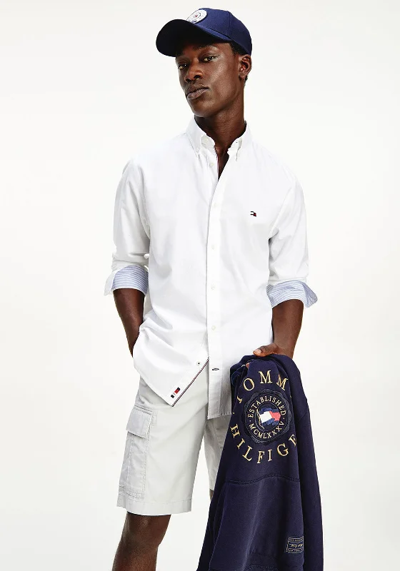 Special Price Tommy Hilfiger Organic Classic Oxford Shirt, White