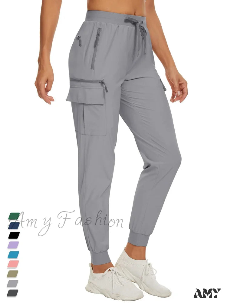 Super Discount Amy Fashion - Elastic Waist Casual Long Trousers