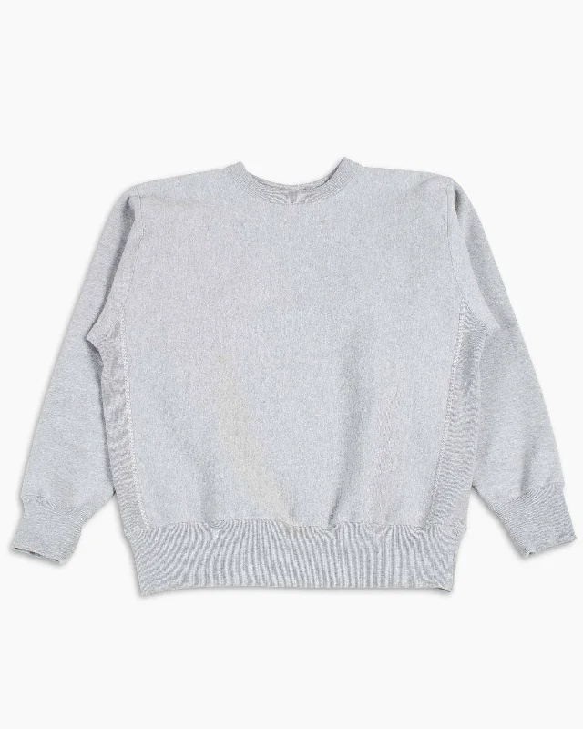 Big Discounts The Real McCoy's MC20114 Heavyweight Crewneck Sweatshirt Medium Grey