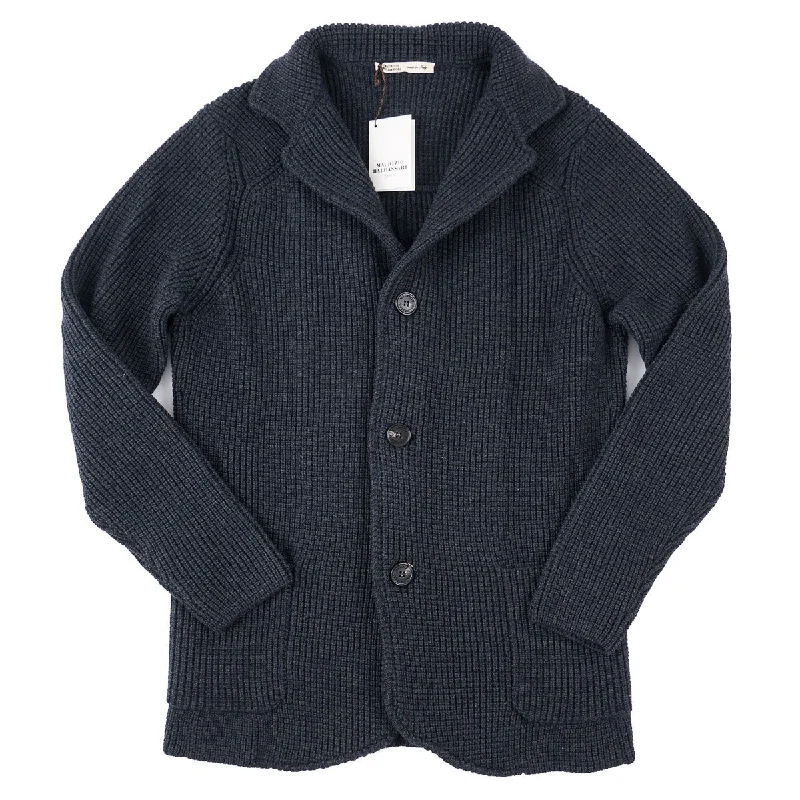 Weekend Discounts to Indulge In Maurizio Baldassari Knit Wool Sweater-Blazer